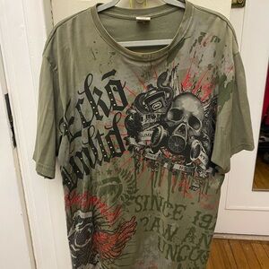 Crazy vintage Ecko Unlimited aop tee